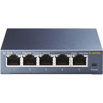 Switch TP-Link TL-SG105 com 5 Portas de 10/100/1000MBPS Bivolt