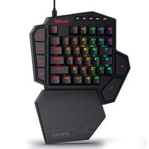 Teclado Gaming Redragon Diti K585 RGB Switch Brown Wired (Ingles/One-Handed) - Black