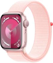 Apple Watch Series 9 MR953LL/A 41MM GPS - Light Pink Aluminum/Pink Sport Loop