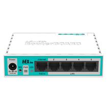 Roteador Ethernet Mikrotik Hex Lite RB750R2 Hex Lite com 5 Portas