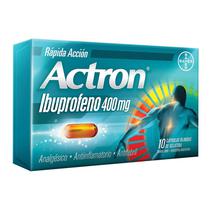 Bayer Actron Ibuprofeno 400MG com 10 Capsulas Gelatinosas