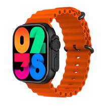 Smartwatch G-Tide S2 Pro com Tela 2.02 Amoled / Bluetooth / 260 Mah - Black/Orange