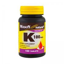 Vitamina K 100MCG 100 Tablets Manson