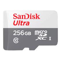 Cartão de Memória Sandisk Micro SD 2X1 256GB Ultra 100MB/s