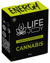 Chocolate Amargo com Oleo de Semente Cannabis Life Joy Energy - 40G