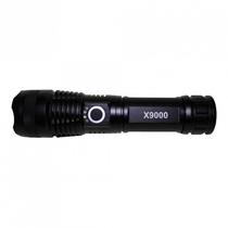 Lanterna X9000 Original Tatica Militar T98000 Lumens com Zoom Bateria