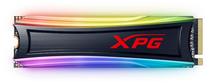 SSD XPG Spectrix S40G 512GB Nvme M.2 PCI-Exp GEN3X4 RGB - AS40G-512GT-C