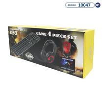 Kit Gamer K30 4 Pecas