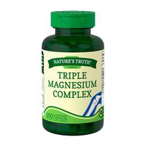 Triple Magnesium Complex Nature's Truth 100 Capsulas