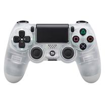 Controle para Console Play Game Dualshock - Bluetooth - para Playstation 4 - Transparente White - Sem Caixa