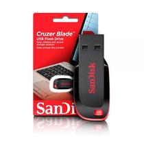 Pen Drive Sandisk Blade Z50 de 32GB - Preto/Vermelho