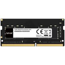 Memoria Ram para Notebook 8GB Lexar LD4AS008G-B3200GSST DDR4 de 3200MT/s - Preta