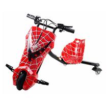 Triciclo Eletrico Interbras Drifit 8" - Spider-Man Vermelho