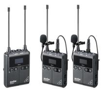 Microfone Godox WMICS1 Pro Kit 2 Omni Lavalier