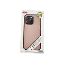 Capa Xo iPhone 15 Promax K21 Magsafe Silicone/Metal Pink