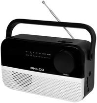 Radio Portatil Philco PJR2200BT-SL Bluetooth AM/FM - Preto/Cinza