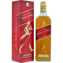 Whisky. Johnnie Walker Red Label 1LT c/Est 8 Anos Uni.