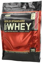 Optimum Nutrition Gold Standard 100% Whey - Delicious Strawberry 146 Porcoes 10LB(4.54KG)