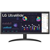 Monitor Gamer Ultrawide LG 26WQ500 de 26" WFHD 21:9 75HZ 1 MS MBR com HDMI