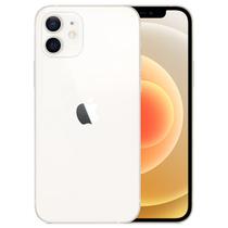Celular Apple iPhone 12 A2172 LL 128GB / 5G / Tela 6.1" / Cameras de 12MP + 12MP e 12MP - White