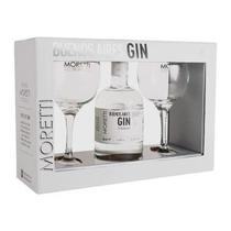 Gin Moretti Buenos Aires Kit 1 Garrafa 700ML + 2 Taca Personalizado