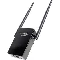 Extensor de Sinal Wi-Fi Ecopower EP-W004 2 Antenas Bivolt - Preto