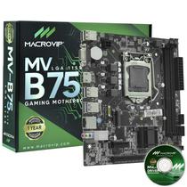 Placa Mãe Macrovip MV-B75 Socket LGA 1155 / VGA / DDR3