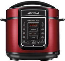 Panela de Pressao Eletrica Digital Mondial Master Cooker Red 5L - Vermelho/Inox 220V/60HZ