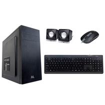 Gabinete ATX Mtek D5520B Kit Barebone Teclado, Mouse e Speaker com Fonte 500WATTS