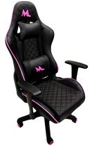 Cadeira Gaming Mtek MK01 (Ajustavel) Preto/Rosa