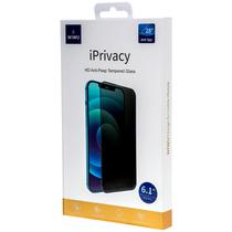 Pelicula para iPhone 15 Pro Wiwu Iprivacy - Transparente/Preto