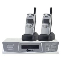 Telefone Sem Fio Eco Mania EM-628 - Duplo - 60KM - DTMF/FSK - Prata