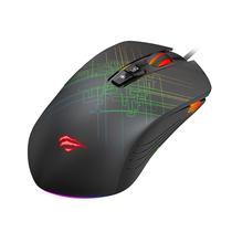 Mouse Gamer Havit MS1019 Professional Gaming RGB, 7 Botoes, 6400DPI, Programavel - Preto