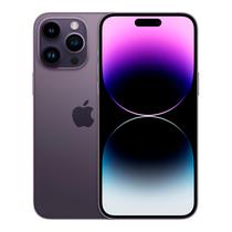 Apple iPhone 14 Pro 256GB Tela Super Retina XDR 6.1 Cam Tripla 48+12+12MP/12MP Ios 16 Deep Purple - Swap 'Grade C' (Esim)(1 Mes Garantia)