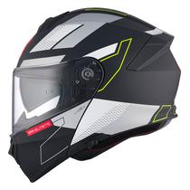 Capacete MT Helmets Genesis SV Talo B2 - Articulado - Tamanho M - com Oculos Interno - Matt Black