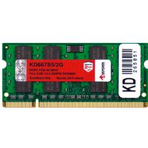 Memoria Ram para Notebook Keepdata DDR2 667MHZ 2GB KD667S5/2G