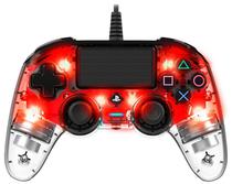 Controle Nacon Wired Compact Controller para PS4 - Clear Illuminate