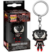 Chaveiro Funko Pocket Pop Keychain Marvel Venom - Venomized Iron Man