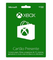 Cartao Presente R$50 Xbox Live