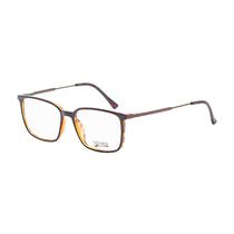 Armacao para Oculos de Grau Visard 18049 C503 Tam. 54-17-145MM - Marrom/Animal Print