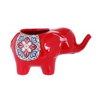 Maceta de Ceramica Concepts 445-344307 Elefante Rojo