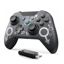 Controle Sem Fio N-1 Wireless para Xbox One / PC / P3 / XSX / 2.4GHZ - Preto