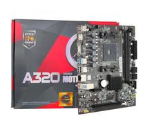 Placa Mãe Afox A320-MA-V4 DDR4 Socket AM4 Chipset AMD A320 Micro ATX