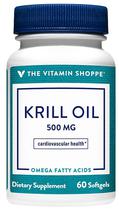 The Vitamin Shoppe Krill Oil 500MG (60 Capsulas Em Gel)