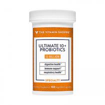 Probiotics Ultimate 10+ 13 Billion The Vitamin Shoppe 100 Capsulas Vegetarianas