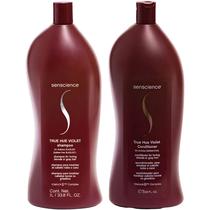Kit Senscience Tru Hue Violet Shampoo 1L + Condicionador 1L