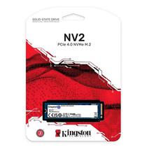 SSD Kingston NV2, 250GB, M.2 Nvme, Leitura 3500MB/s, Gravacao 1300MB/s, SNV2S/250G