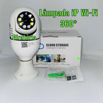 TL Lampada Camera Seguranca 360" Giratoria V380 Pro