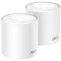 Roteador Wireless TP-Link Deco X60 AX5400 (2-Pack) Dual Band 574 + 4804 MBPS - Branco