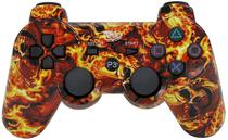 Controle Sem Fio Play Game Doubleshock para PS3 - Skull